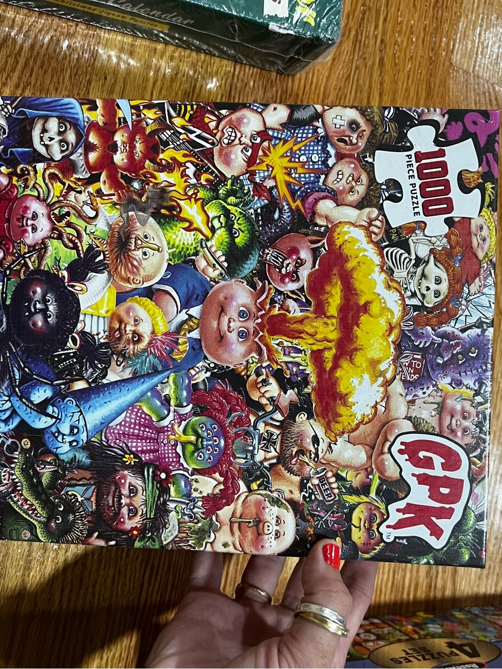 1000-Piece Colorful Kids Puzzle - Art Style - Multicolor